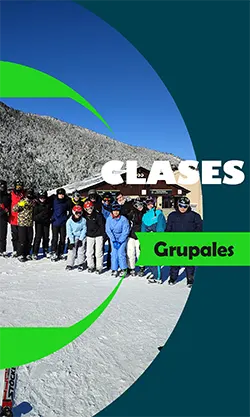 Clases de esqui grupales en Bariloche